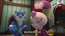 宇宙护卫队：干雷暴要来了，风暴给鼯鼠弟弟唱便便歌！