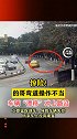 重庆一的哥弯道操作不当，车辆“漂移”甩尾冲上路沿 重庆