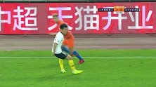 佩莱脚后跟妙传策动攻势 张俊哲及时回追门线救险