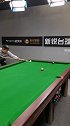 台球四级课程，多库走位训练，中杆反塞5库走位