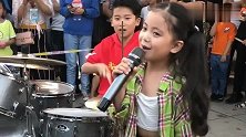 9岁广西小女孩一首《光辉岁月》，开嗓征服全场，实力不输明星大腕