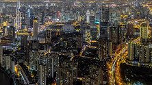 这个纸醉金迷灯红酒绿的上海你不付出巨大的努力是无法立足的  上海  航拍