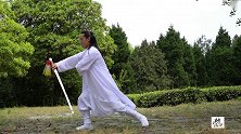 武当剑，动如轻风，稳如山岳，一发即至，恍若轻风，武当派剑法