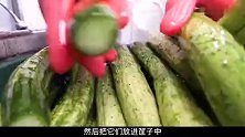 揭秘韩国泡菜工厂，用这种方法，每天可以制作15吨韩式泡菜