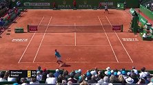 ATP蒙特卡洛赛纳达尔横扫迪米特洛夫 昂首晋级八强