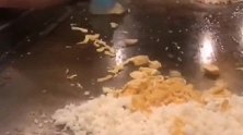 去西餐厅吃饭遇见的高手，这手速真是无敌了，果然是高手在民间