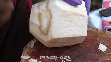 1000个椰子到底能榨出多少椰子汁？老外亲测，结果出人意料！