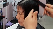 45到58岁女士短发试试这样剪，时尚干练，精神好打理