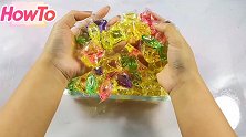 剪爆100颗洗衣凝珠混橡皮泥，没想到过程这么难，最后怎么样？
