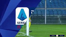 第15分钟热那亚球员皮亚察射门 - 打偏