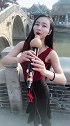 性感女神吹葫芦丝，多才多艺，好听