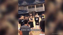 亚当斯向新东家青岛队报到 第一句话：我会传球！