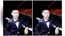9岁林大俊近照曝光，父子五官如复制粘贴，简直是缩小版的林永健