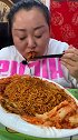 胖姐吃素的都这么有食欲，馋的我出去买了一包