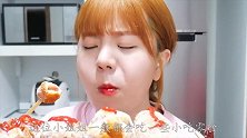 韩国小姐姐自制水果果冻，一剪子剪开，原谅小编不厚道的笑了！