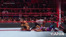 RAW：暴动小队战神娜塔莉亚和戴娜 晋级下月的铁笼密室淘汰赛