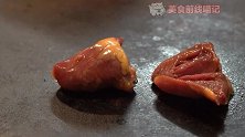 日本铁板烧，鸡肉套餐，“滋滋”的声音挺好听的