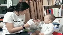 儿子到小姨家第一天，小姨发来这一段视频，太臭不要脸了！