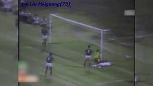 《国足经典战》1989年2-0伊朗 柳海光与张小文建功