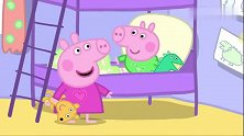小猪佩奇：佩奇兴致很高，跑去猪爸房间，居然要吵醒他们！