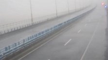 浙江舟山：灿都来袭！甬舟高速跨海大桥横风10级，全线封道