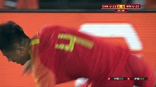 U23小将闪电反击冲击对手禁区 陈彬彬头球回顶被门将拦截