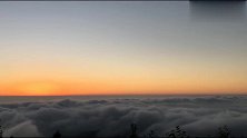 衡山的日出景色真的很美！