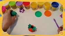 彩泥制作教程，如何制作南瓜，创意手工大全