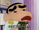 蜡笔小新：德朗医生跟松阪老师和好了，真幸福哦！