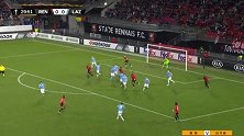 第30分钟雷恩球员尼亚尼翁进球 雷恩1-0拉齐奥