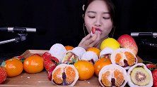 神奇的韩国“水果糯米糕”，一口一个美滋滋，是我向往的生活