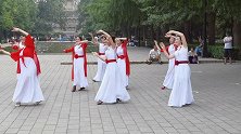 北京玲珑公园杜老师舞团，晓红跳舞真的美极了，不虚此行
