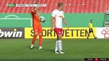 第71分钟纽伦堡球员瓦伦蒂尼射门 - 被扑
