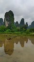 桂林山水-奇峰倒影