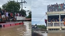 飓风“埃塔”肆虐中美洲：洪都拉斯数百人被洪水围困爬屋顶等救援