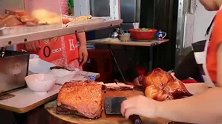 香港人最爱吃的烧鸭，一切开能接半碗的汁