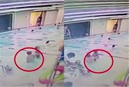 15秒3次!江苏常州一男童学游泳被教练拎起猛摔