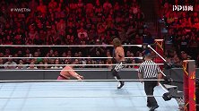 WWE-18年-2018地狱牢笼大赛：WWE冠军赛 AJ斯泰尔斯VS萨摩亚乔-单场
