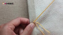 折边锁边针法，T恤脱线专用锁边，缝合锁边一次性完成，太实用了