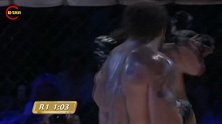 MMA重量级大战，格斗沙皇菲多的亲弟弟太猛了，首回合击溃对手
