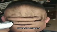 胖哥美发店剪发，到后脑勺时，老板彻底犯了难！