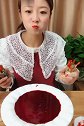 吃货吃蛏王肉，蘸辣椒油辣椒面一大把一口闷，爽！