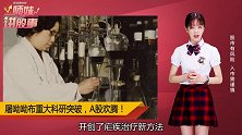 诺奖屠呦呦发布重大科研突破，昆药集团带头涨停！