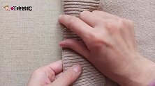 毛衣底边袖子太长，教你不拆不剪手工改短，3分钟搞定，实用漂亮
