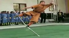 少林武僧表演孙悟空，一招一式才是中国功夫，真正的大师！
