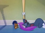 猫和老鼠：汤姆困完了，眼皮子都睁不开了，还要抓杰瑞