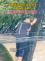 广西桂林：外地游客冒险涉水开车，人被困在大树上