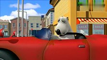 倒霉熊：倒霉熊和别人比赛汽车,结局没忍住笑了