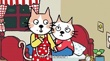 小猫汤米：夜深人静该睡觉了，早睡早起身体好，做妈妈的乖宝宝