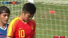 中国女足边路再度传中 李影门前过人起脚怒射稍稍高出